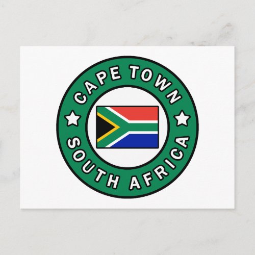 Cape Town South Africa Postcard