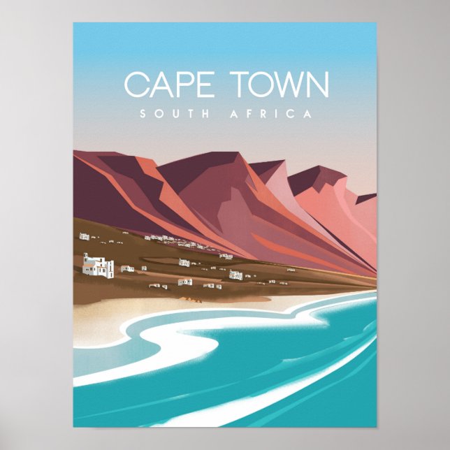Cape town South africa poster (Front)