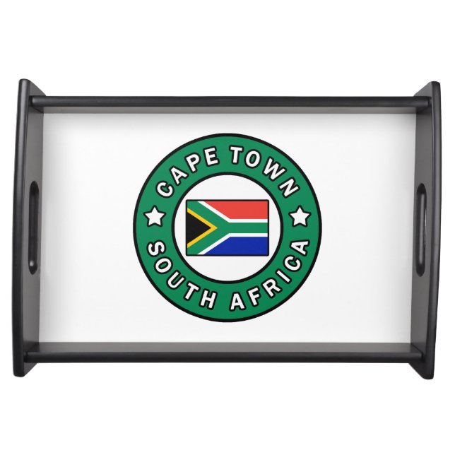 Cape Town South Africa Serving Tray (Front)