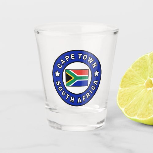 Cape Town South Africa Shot Glass