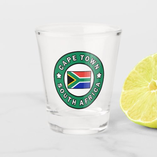 Cape Town South Africa Shot Glass