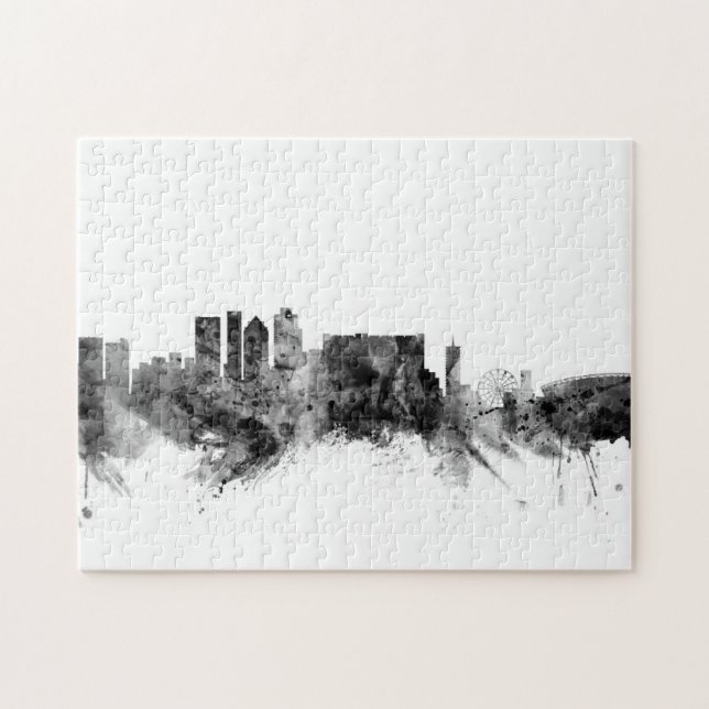 Cape Town South Africa Skyline Jigsaw Puzzle (Horizontal)