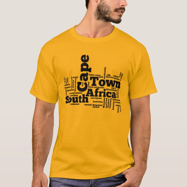 Cape Town, South Africa T-Shirt (Front)