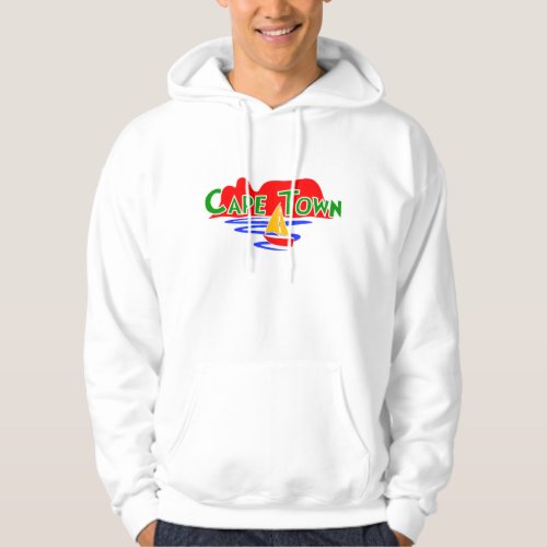 Cape Town South Africa Table Mountain Mens Hoodie