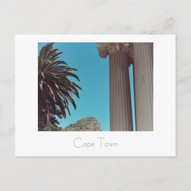 Cape Town South Africa Table Mountain Postcard (Front)