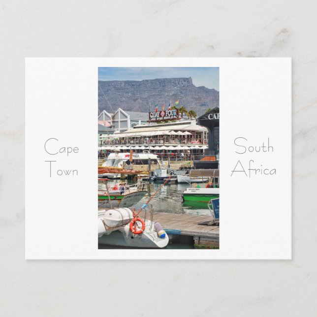 Cape Town South Africa Table Mountain Postcard (Front)
