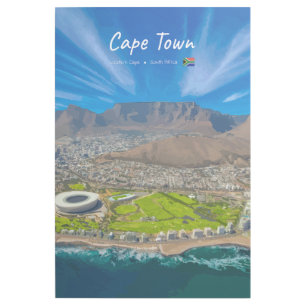 Cape Town, South Africa - Table Mountain View Gallery Wrap