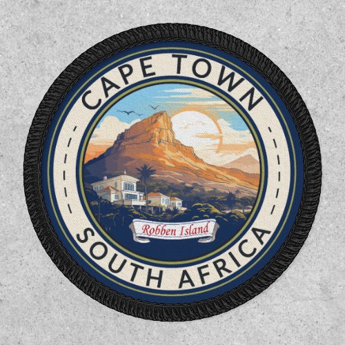 Cape Town South Africa Travel Art Badge