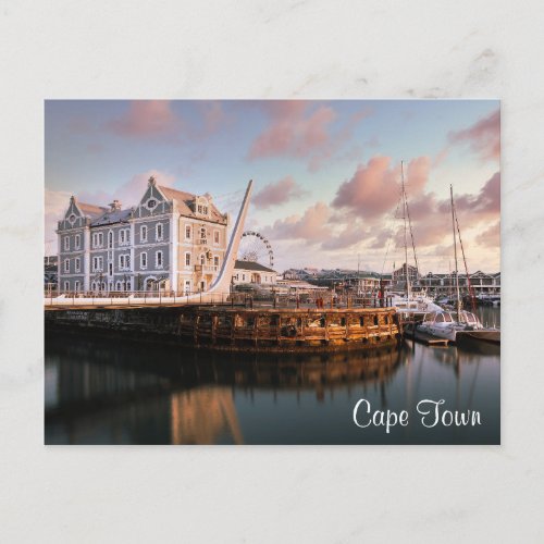 Cape Town South Africa Travel Photo Postcard