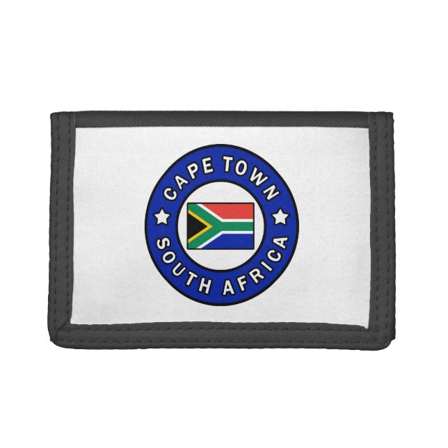Cape Town South Africa Trifold Wallet (Front)