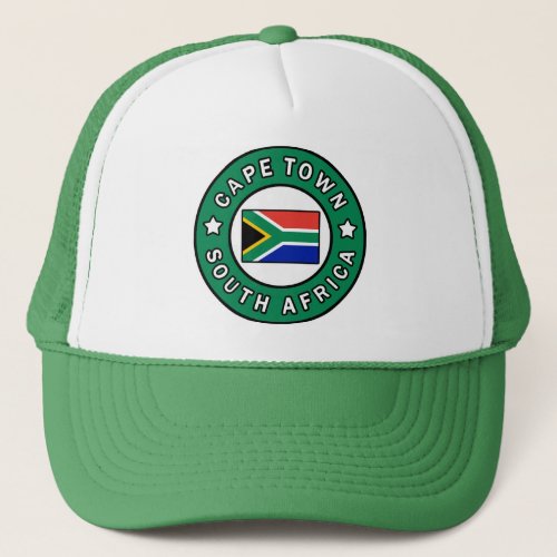 Cape Town South Africa Trucker Hat