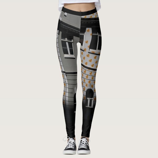 Cape Town Street view Leggings (Front)