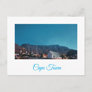 Cape Town Table Mountain Cityscape Postcard