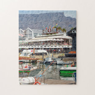 Cape Town Table Mountain Cityscape Waterfront Jigsaw Puzzle