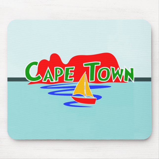 Cape Town Table Mountain Mouse Mat (Front)