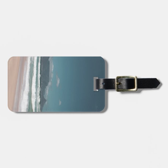 Cape Town Table Mountain Ocean Luggage Tag (Front Horizontal)