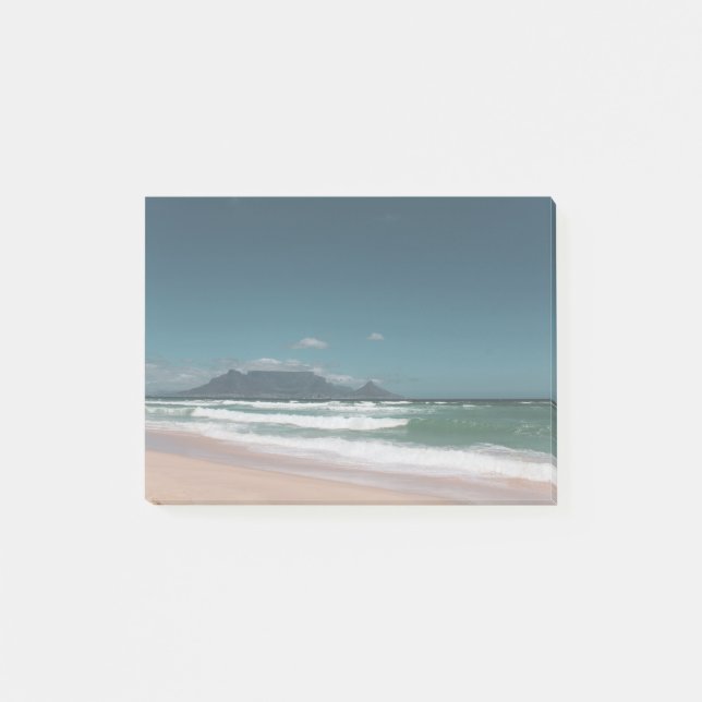 Cape Town Table Mountain Ocean Post-it Notes (Front)
