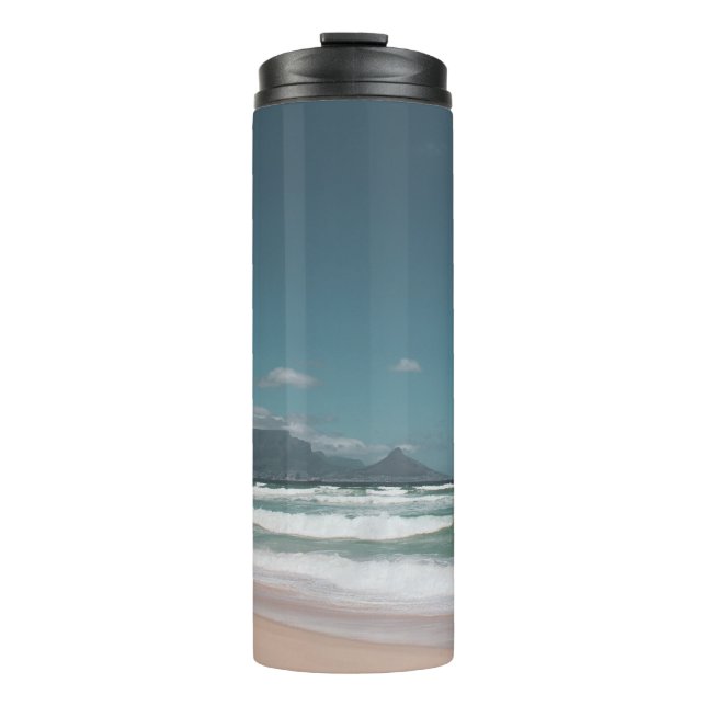 Cape Town Table Mountain Ocean Thermal Tumbler (Front)