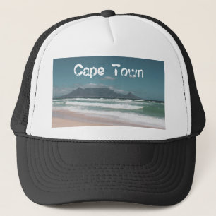 Cape Town Table Mountain Ocean Trucker Hat