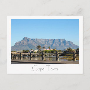 Cape Town Table Mountain Postcard Card