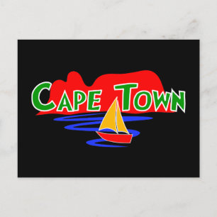 Cape Town Table Mountain South Africa Post Card