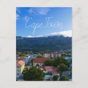 Cape Town Table Mountain South Africa Postcard