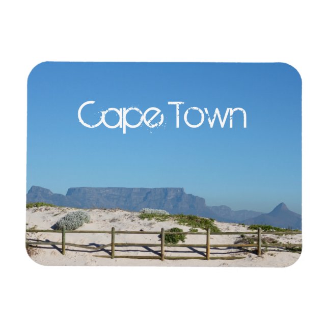 Cape Town Table Mountain ZA South Africa Magnet (Horizontal)