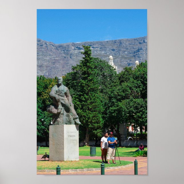 Cape Town Table Mountain ZA South Africa Poster (Front)