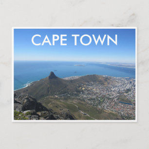 cape town view postcard