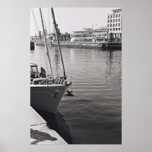 Cape Town Waterfront Harborl Kodak Film Poster (Front)