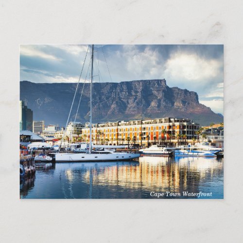 Cape Town Waterfront South Africa Postcard