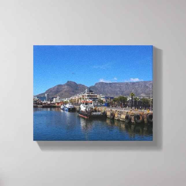 Cape Town Waterfront South Africa SA Architecture Canvas Print (Front)