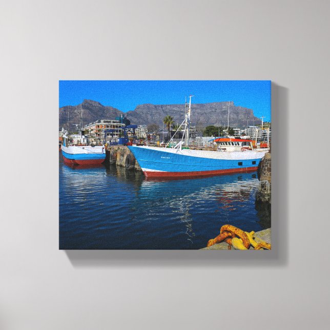 Cape Town Waterfront South Africa SA Architecture Canvas Print (Front)