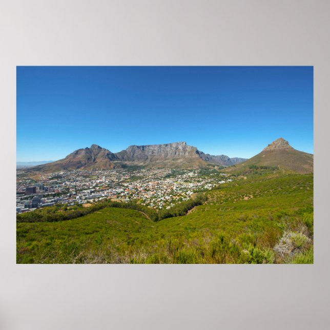 Cape Town, Western Cape, South Africa 2 Poster (Front)