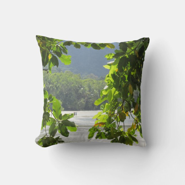 Cape Tribulation Throw Cushion (Front)
