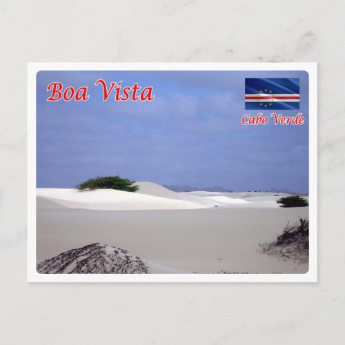 Cape Verde _ Boa Vista _ Desert _ Postcard