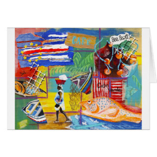 Cape Verde collage Cards