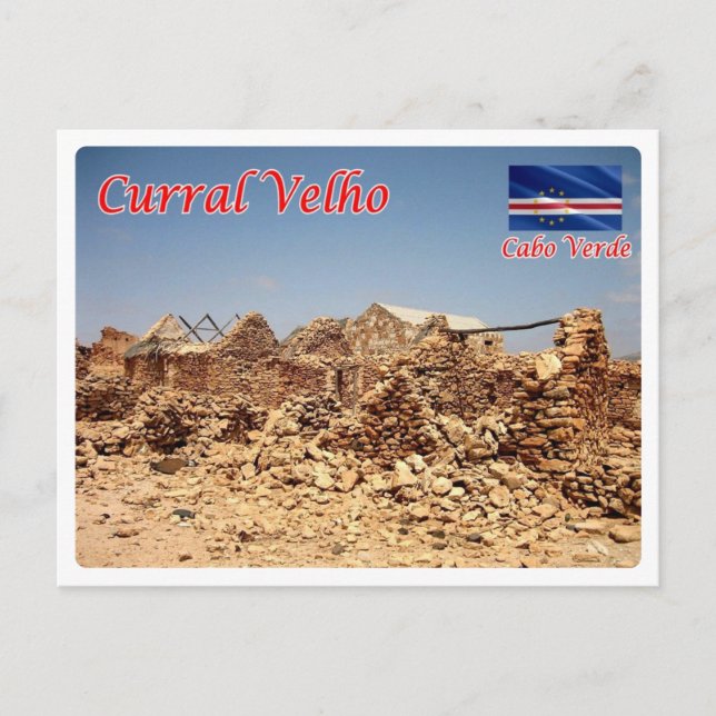 Cape Verde - Curral Velho - Postcard (Front)