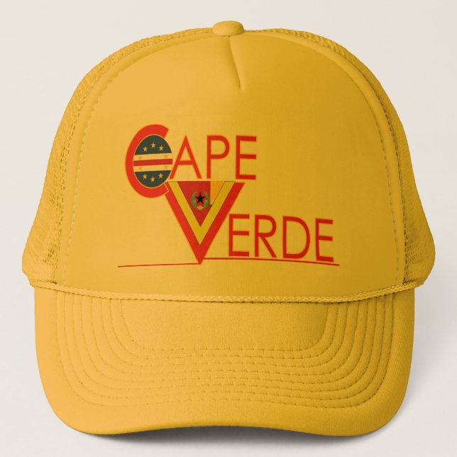 Cape Verde CV Trucker Hat (Front)
