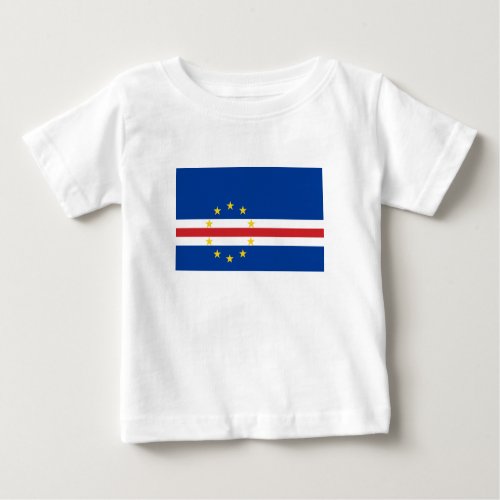 Cape Verde Flag Baby T_Shirt