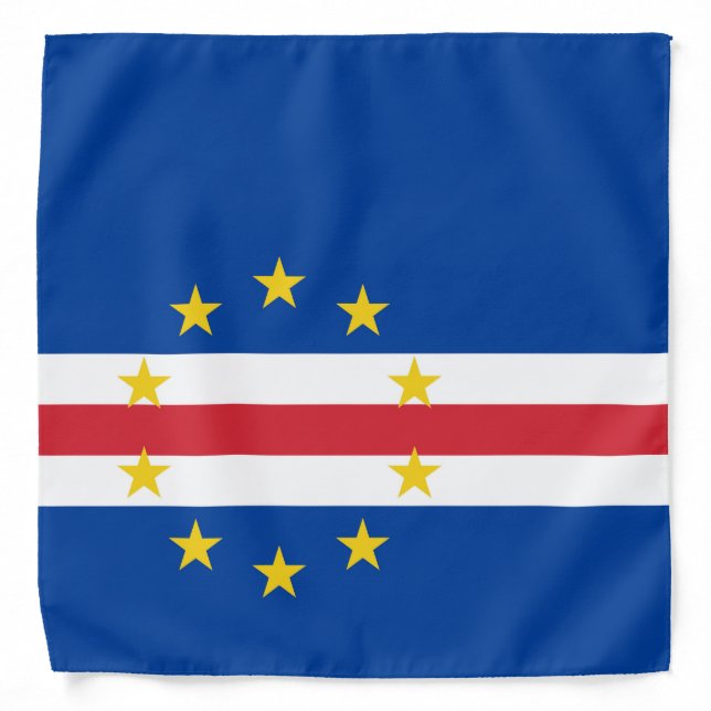 Cape Verde flag Bandana (Front)