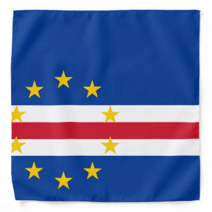 Cape Verde Flag Bandana
