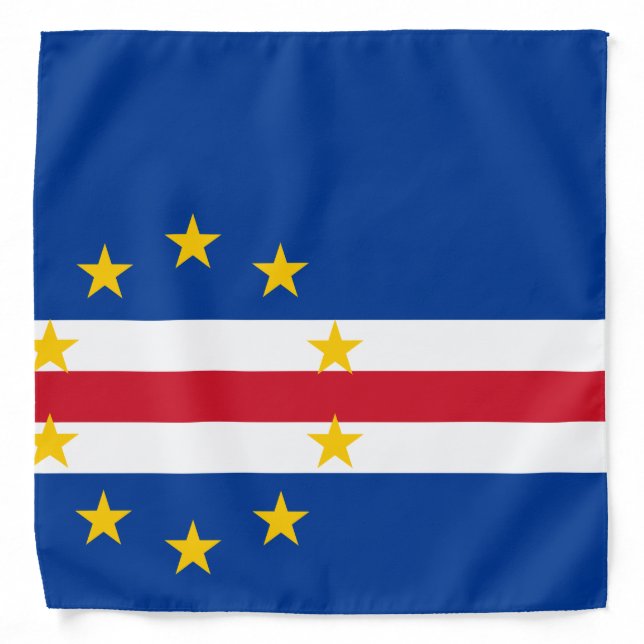 Cape Verde Flag Bandana (Front)