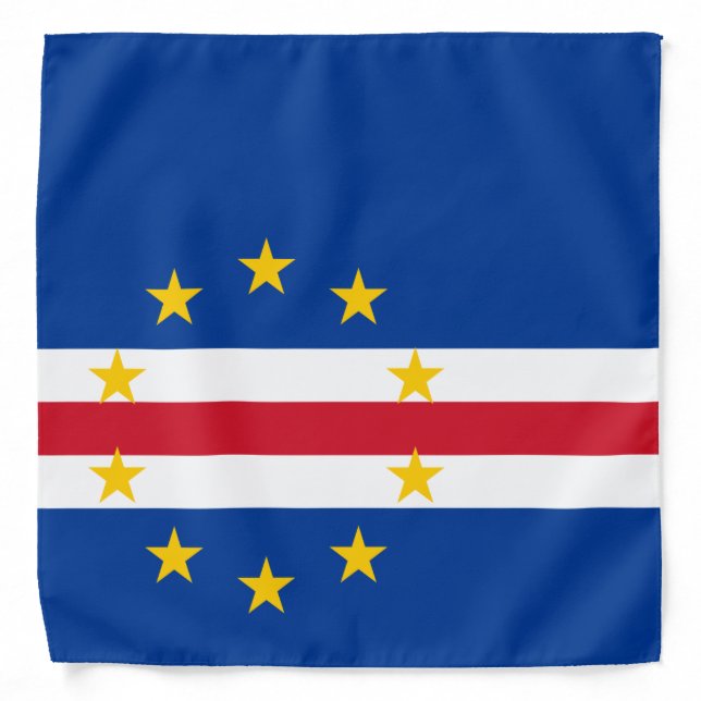 Cape Verde Flag Bandana (Front)