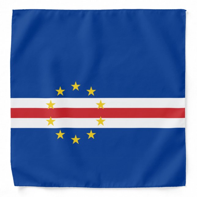 Cape Verde flag Bandana (Front)