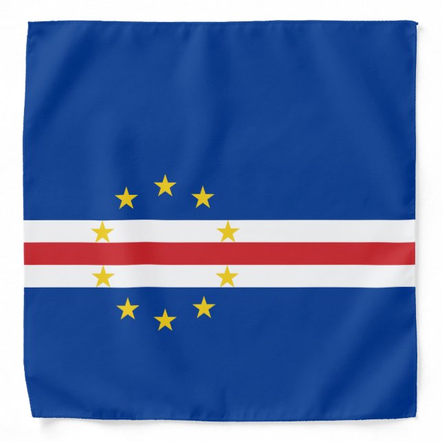 Cape Verde Flag Bandana (Front)