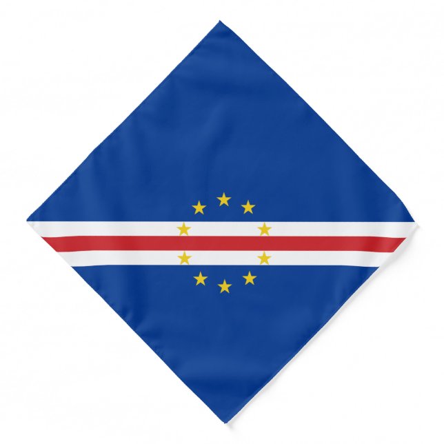 Cape Verde Flag Bandana (Front)