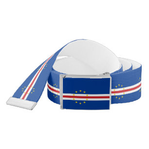 Cape Verde Flag Belt