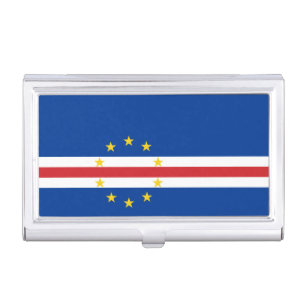 Cape Verde Flag Business Card Case