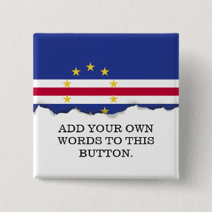Cape Verde Flag Button